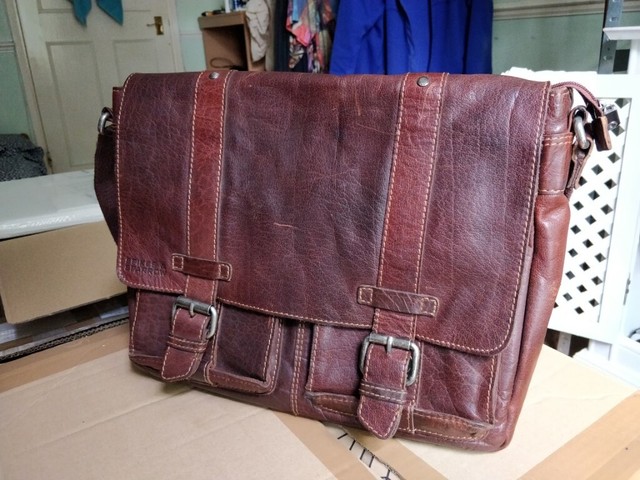 spikes and sparrow leather rucksack